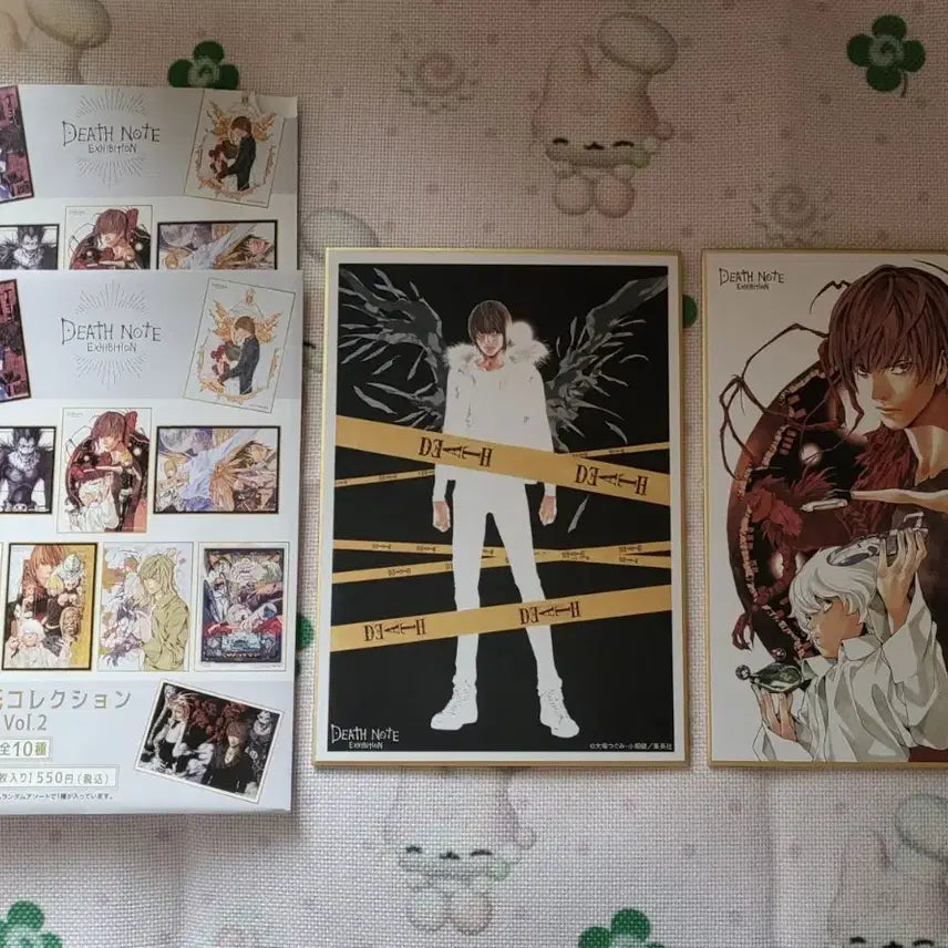 [BUNJANG] Death Note Original Artwork Exhibition Postcard Collection Part 1 Bundle Set / 데스노트 굿즈 원화전 미니 색지 컬렉션 1탄 일괄양도