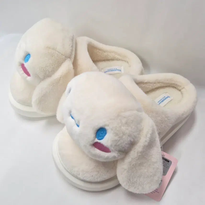 [BUNJANG] Sanrio Cinnamoroll Slippers (Size 38-39) / 시나모롤 털슬리퍼 38-39 산리오정품 새상품