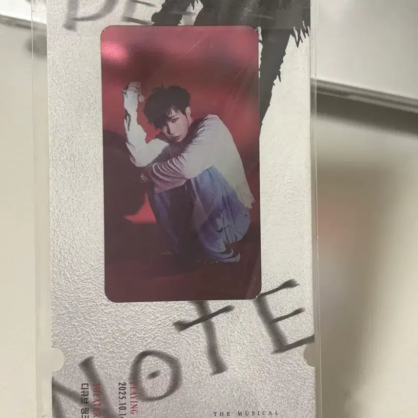 [BUNJANG] Kim Sungkyu Death Note Character Ticket / 김성규 데스노트 캐릭터 티켓