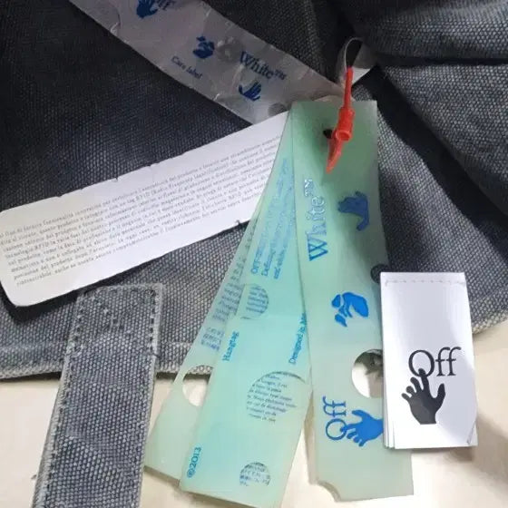 [BUNJANG] Off-White Canvas Tote Bag / 오프화이트 캔버스백 토드백