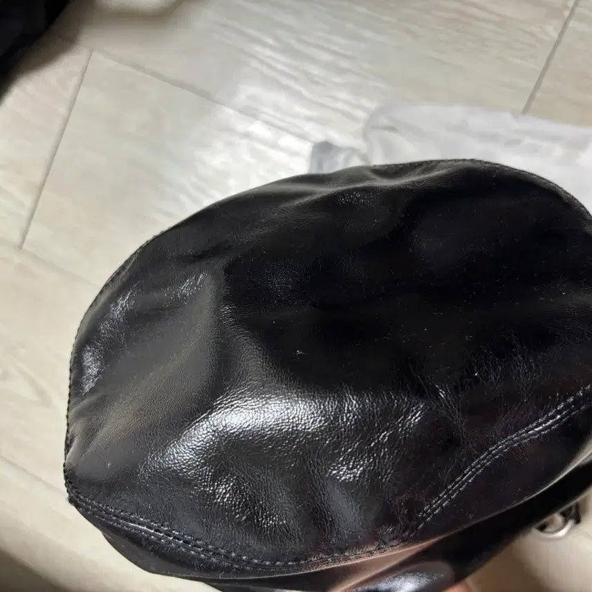 [BUNJANG] Margesherwood PUMPKIN_black Glossy Plain / 마지셔우드 PUMPKIN_black glossy plain