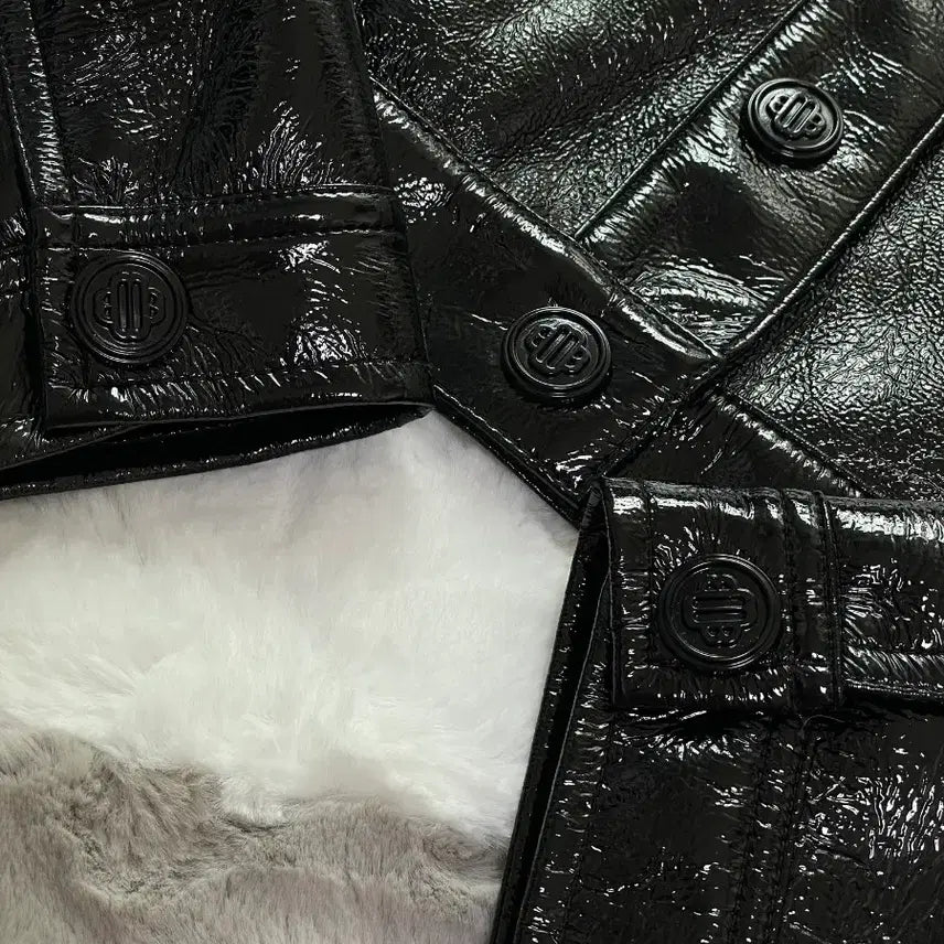 [BUNJANG] Maje Patent Jacket / 마쥬 페이던트 자켓