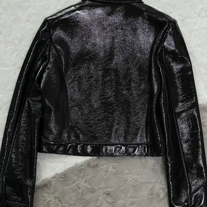 [BUNJANG] Maje Patent Jacket / 마쥬 페이던트 자켓