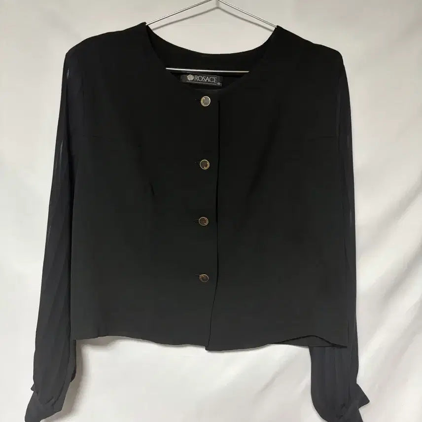 [BUNJANG] Rosace Black Blouse / Rosace 블랙 블라우스