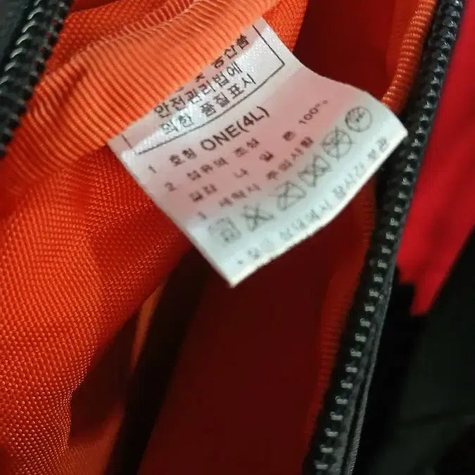 [SOLD OUT] 노스페이스 블랙 미니 크로스백 4L