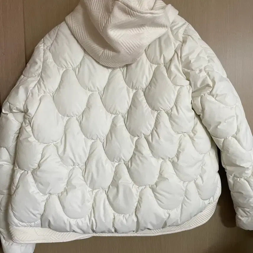 [BUNJANG] Ivory Short Padded Jumper / 아이보리 숏 패딩 점퍼