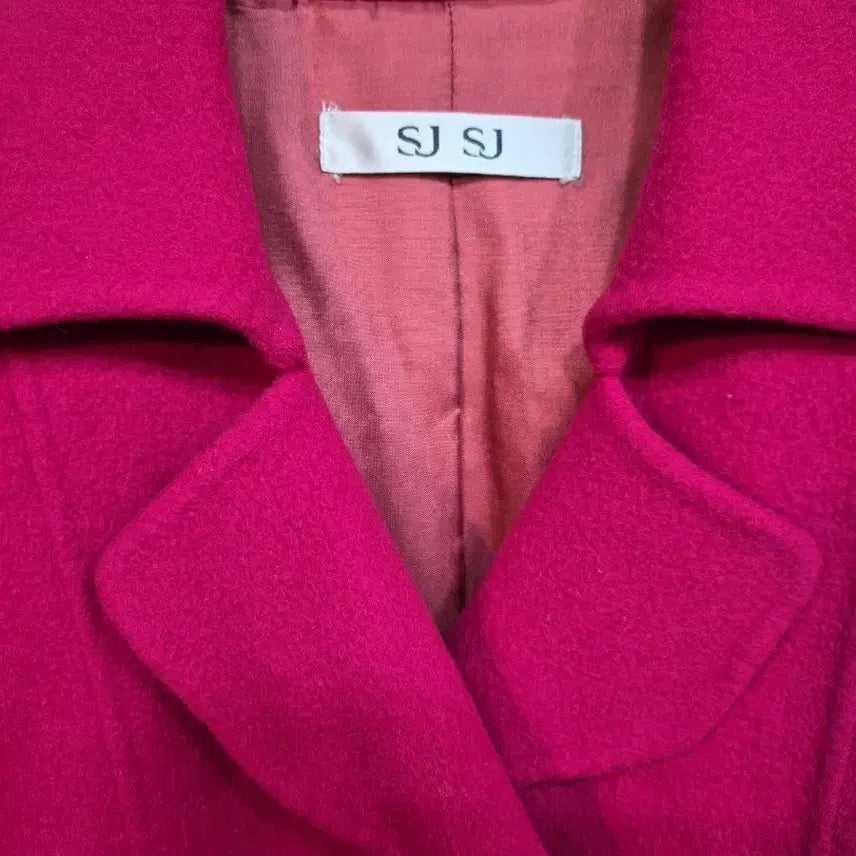 [BUNJANG] SJ SJ Wool Handmade Jacket (Pink) / SJ SJ 핸드메이드 울 자켓 (핑크)