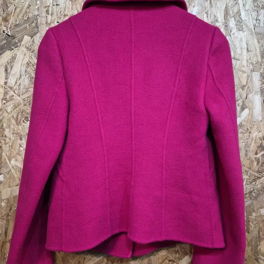 [BUNJANG] SJ SJ Wool Handmade Jacket (Pink) / SJ SJ 핸드메이드 울 자켓 (핑크)