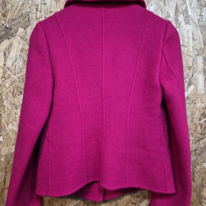 [BUNJANG] SJ SJ Wool Handmade Jacket (Pink) / SJ SJ 핸드메이드 울 자켓 (핑크)