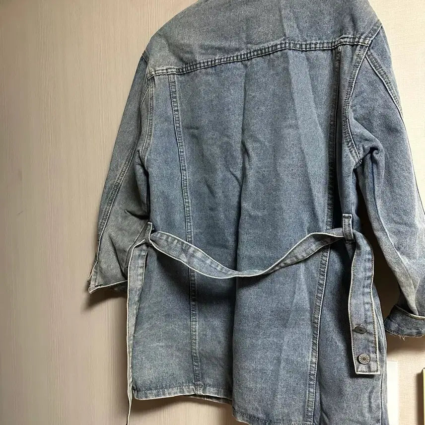 [BUNJANG] Denim Long Jacket / 연청데님롱자켓 롱자켓 자켓 데님 데님자켓 연청자켓 청자켓