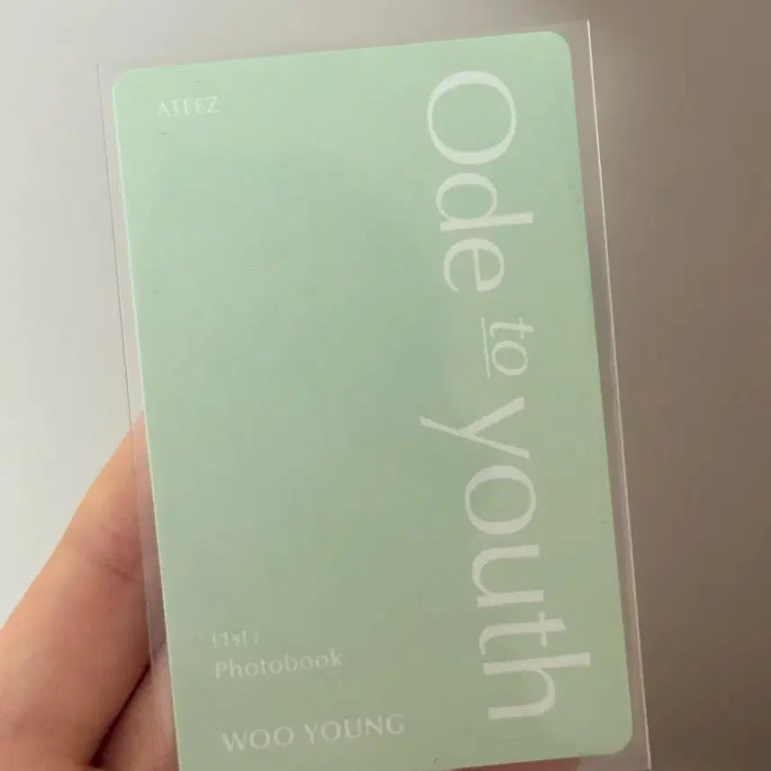 [BUNJANG] ATEEZ Wooyoung POB Photocard / 에이티즈 포토북 ode to youth 우영 포카