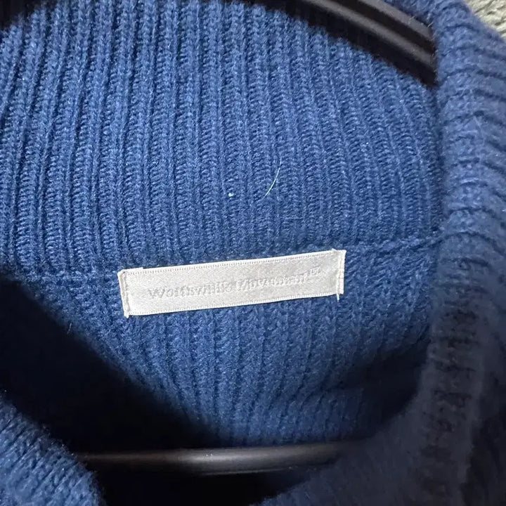 [BUNJANG] Walswild Movement Mock Neck Zip-up Knit / 월스와일무브먼트 집업니트 모크넥 [1]