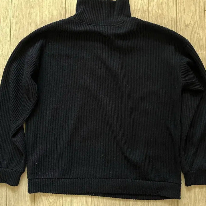 [BUNJANG] Navy Half-Zip Knit / 네이비 반집업 니트