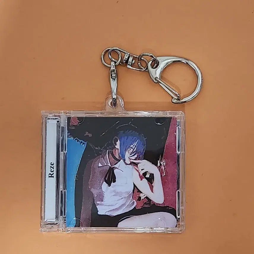 [BUNJANG] Chainsaw Man Reze JANE DOE NFC CD Keyring / 덤스티커) 체인소맨 레제편 JANE DOE 앨범 NFC CD키링