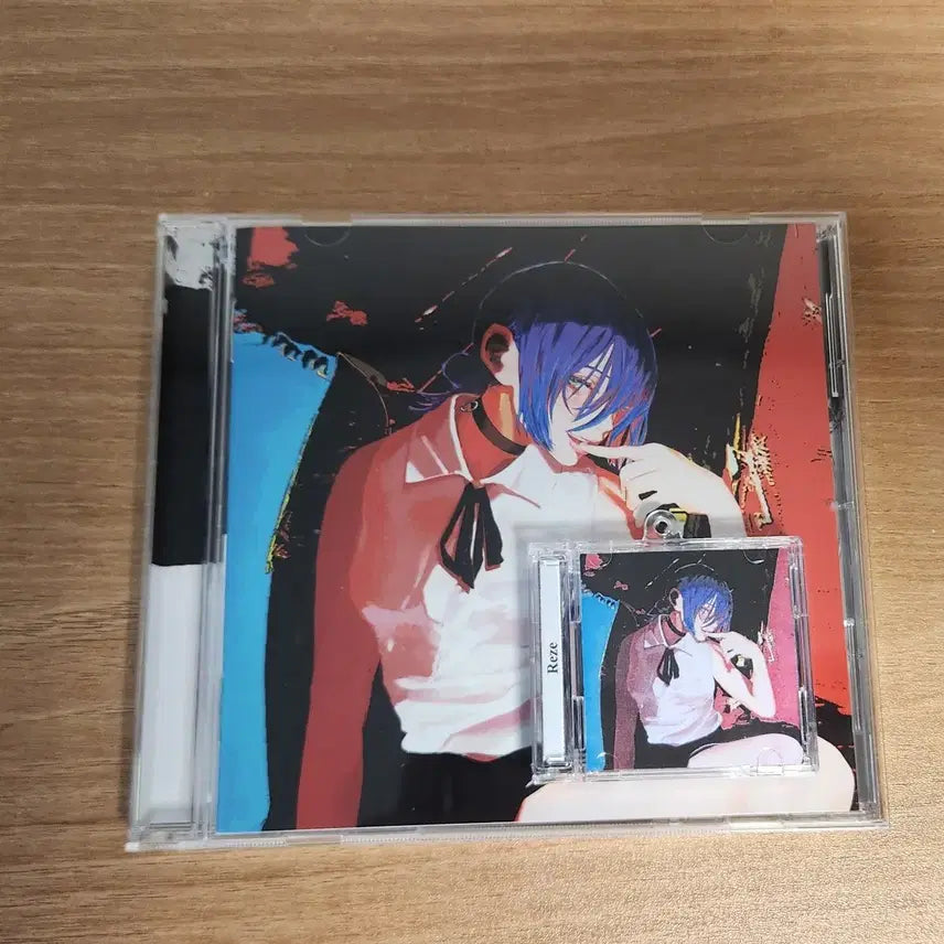 [BUNJANG] Chainsaw Man Reze JANE DOE NFC CD Keyring / 덤스티커) 체인소맨 레제편 JANE DOE 앨범 NFC CD키링