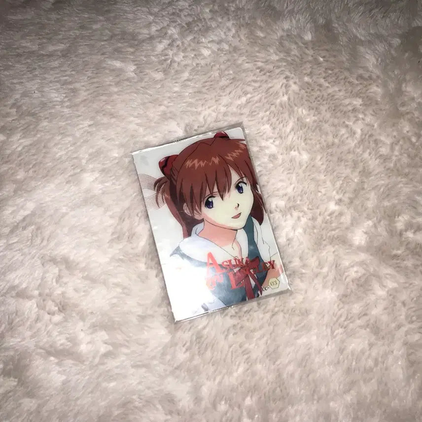 [BUNJANG] Evangelion Asuka Unopened Wafer Card / 에반게리온 아스카 굿즈 카드 미개봉 웨하스 카드