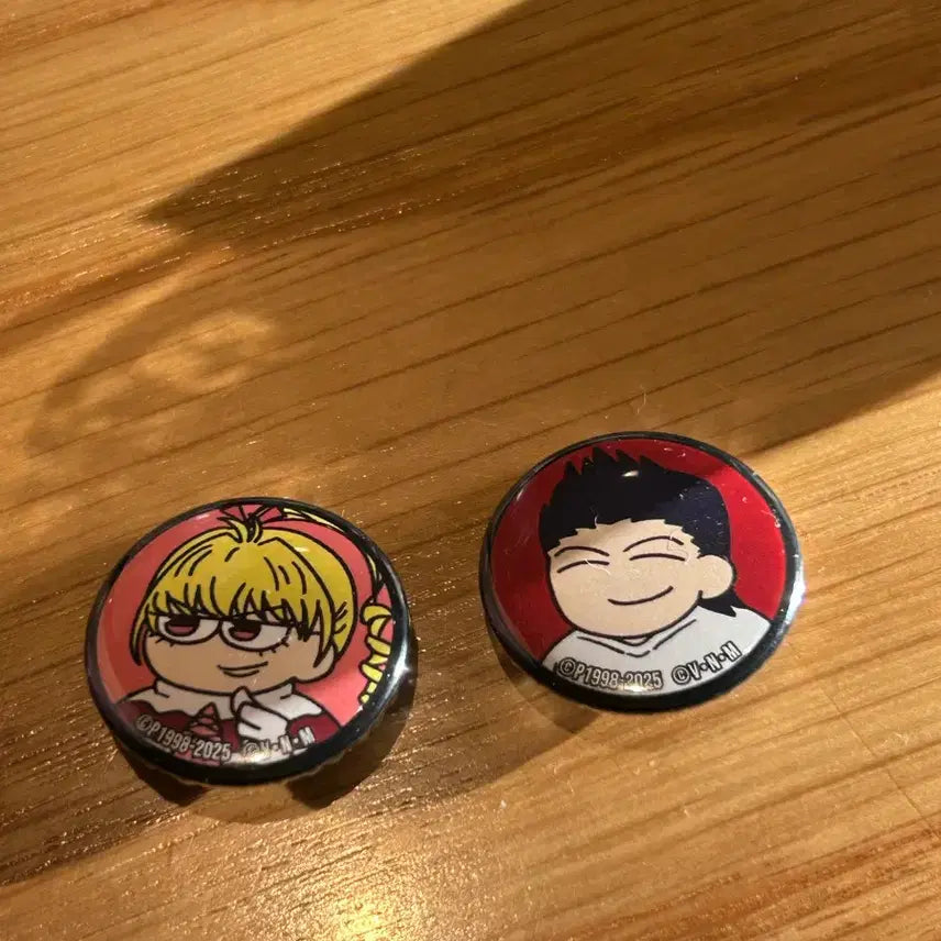 [BUNJANG] Hunter x Hunter Zoldyck Badge Set / 헌터헌터 헌헌 지로리 뱃지