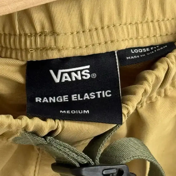 [BUNJANG] Vans Mustard Banding Half Pants Medium / 반스 머스타드 밴딩 하프 팬츠 medium