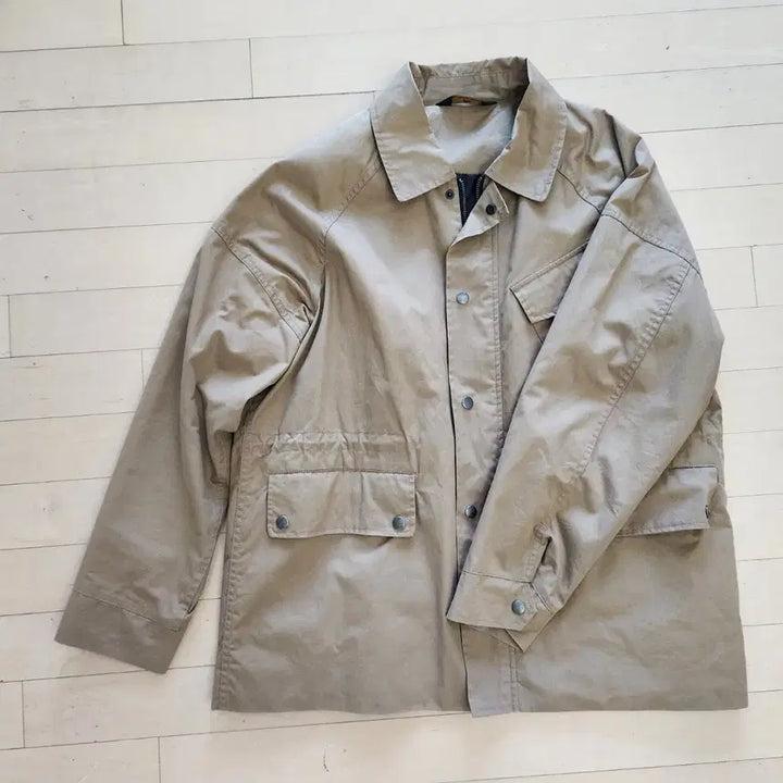 [BUNJANG] Safari Jacket Beige XL / (택포)론트 사파리 자켓 베이지XL
