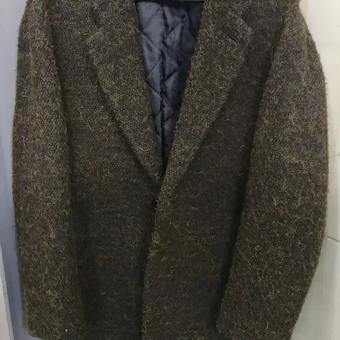 [BUNJANG] Customellow Wool Long Coat Brown (Size 95) / customellow 커스텀멜로우 모직 롱 코트 브라운 95사이즈