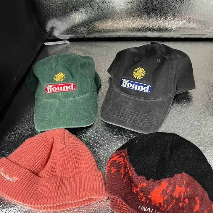 [BUNJANG] Hat Beanie Bundle Set (4) New / 모자 비니 4개 일괄 택제거 새상품