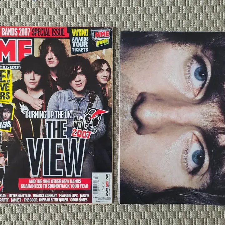 [BUNJANG] Oasis NME Magazine + Large Double-Sided Poster / 매거진 oasis 오아시스 NME + 대형 양면 포스터