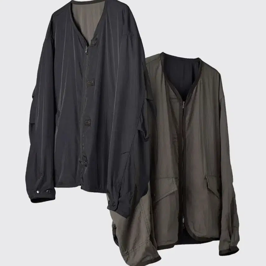 [BUNJANG] Hatching Room Reversible Lining Jacket / 4) 해칭룸 리버시블 라이닝 자켓