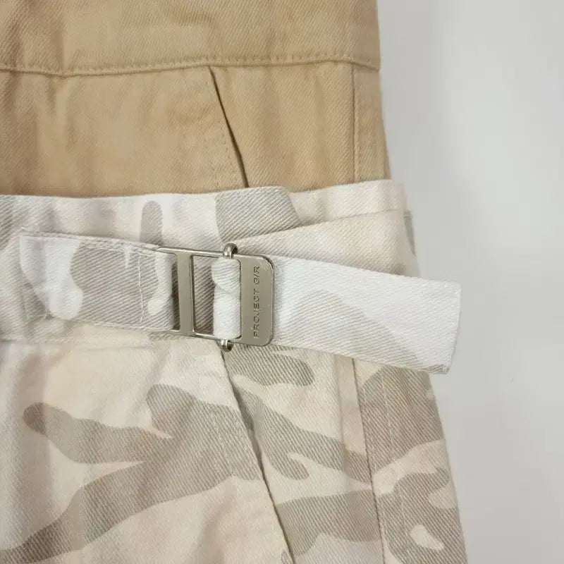 [BUNJANG] PROJECT GR 3-Layered Cargo Pants White Camo / (새상품)프로젝트 GR  3 레이어드 카고 팬츠 화이트 카모 P01411