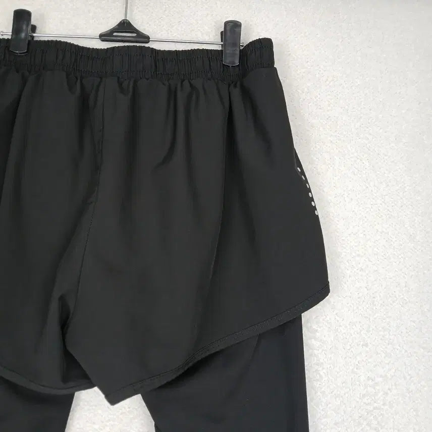 [BUNJANG] Black Shorts Leggings (XL) / 여성 블랙 숏츠 레깅스 일체형(XL)