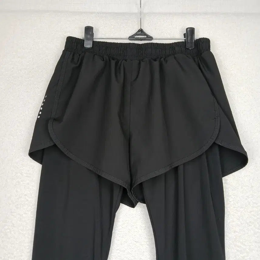 [BUNJANG] Black Shorts Leggings (XL) / 여성 블랙 숏츠 레깅스 일체형(XL)