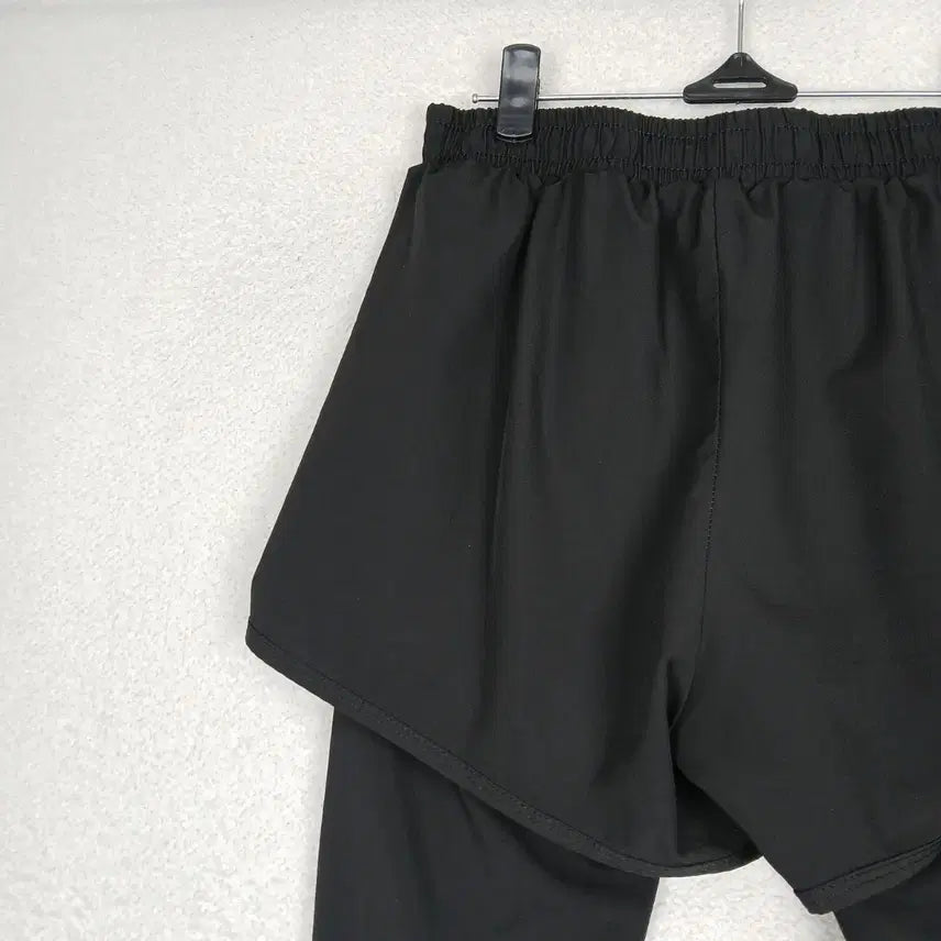 [BUNJANG] Black Shorts Leggings (XL) / 여성 블랙 숏츠 레깅스 일체형(XL)