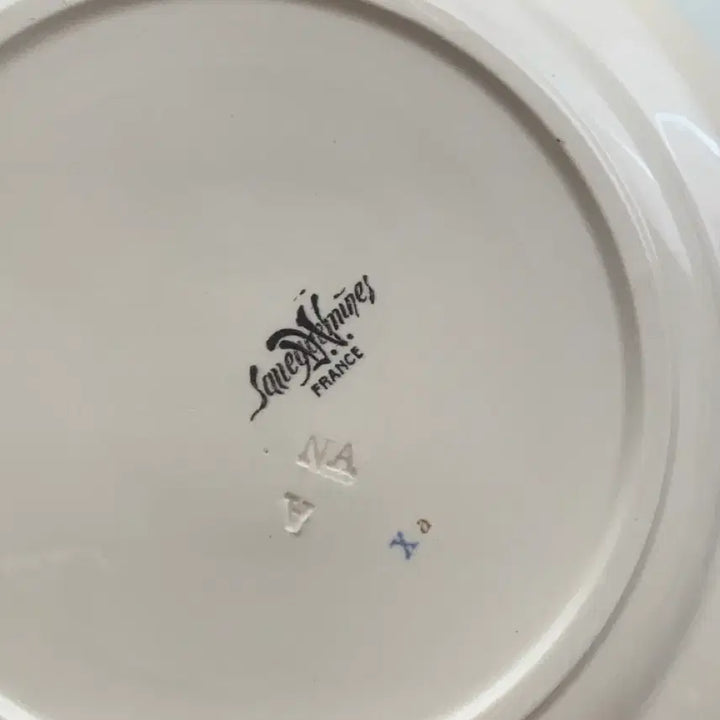 [BUNJANG] U&amp;C Sarreguemines Antique French Plate Set / U&amp;CSarreguemines (살그민느) 앤틱 프랑스 사르규민 접시세트
