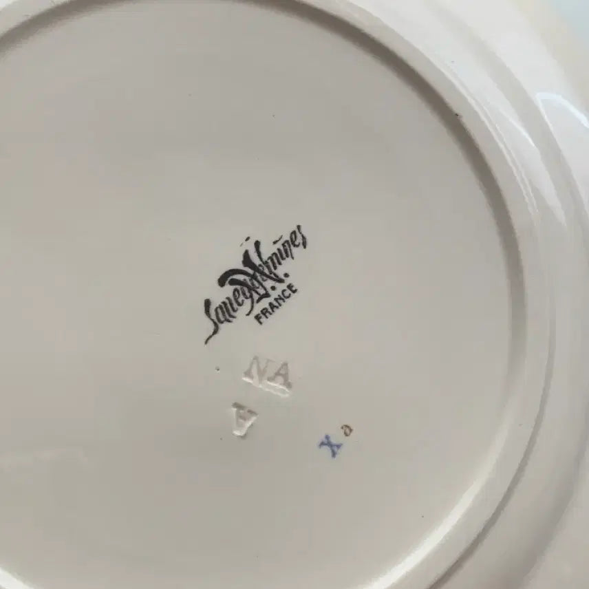 [BUNJANG] U&amp;C Sarreguemines Antique French Plate Set / U&amp;CSarreguemines (살그민느) 앤틱 프랑스 사르규민 접시세트