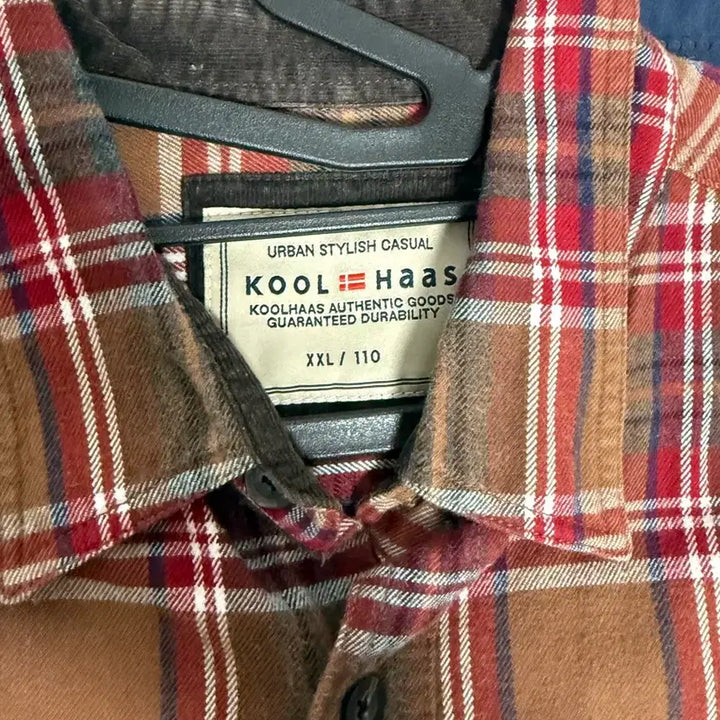 [BUNJANG] Kool Haas Vintage Checkered Shirt / 유럽 빈티지 kool haas 체크 셔츠