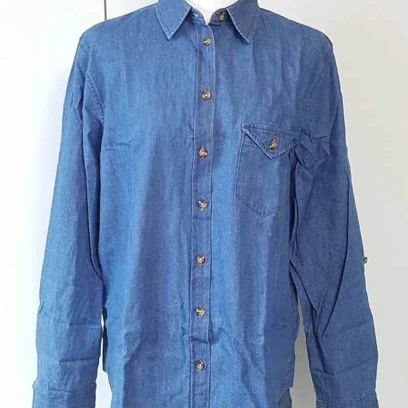 [BUNJANG] Urban Outfitters Denim Shirt / 영국매장 얼반아웃피터즈 데님셔츠 청남방 새상품 오버핏 여성용