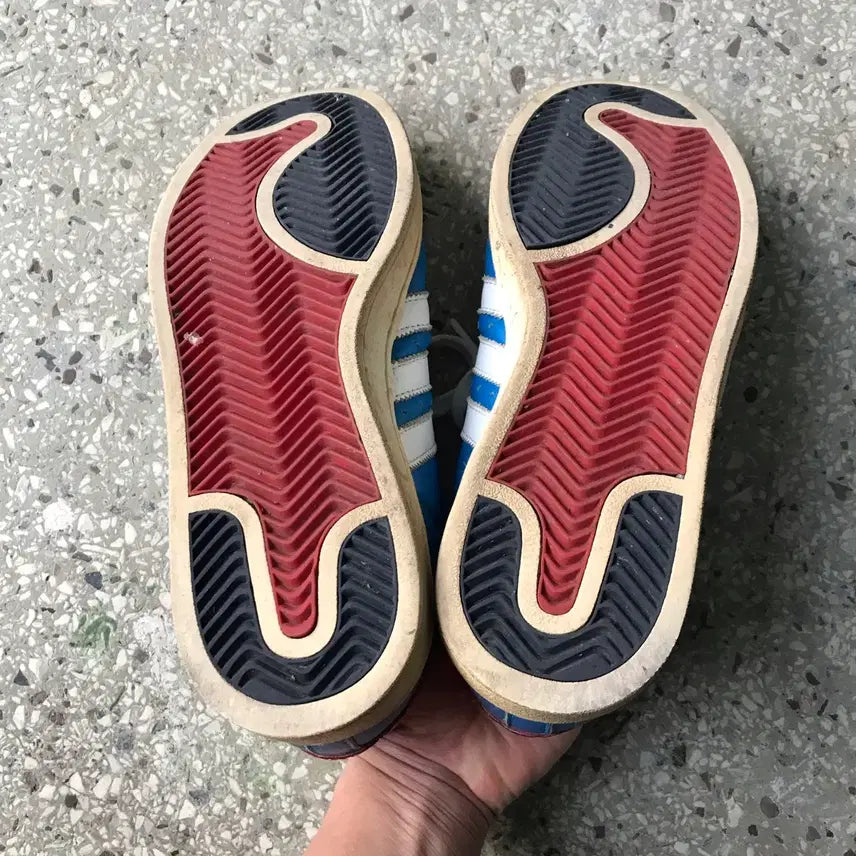 [BUNJANG] Adidas Superstar Blue Pack Sneakers / 빈티지 아디다스 슈퍼스타 블루팩 (245)