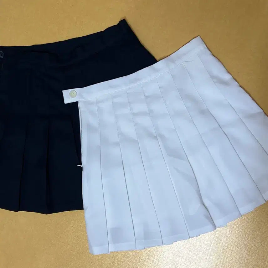 [BUNJANG] Tennis Skirt (Navy/White) / 테니스 스커트 테니스 치마 (남색/흰색) 판매