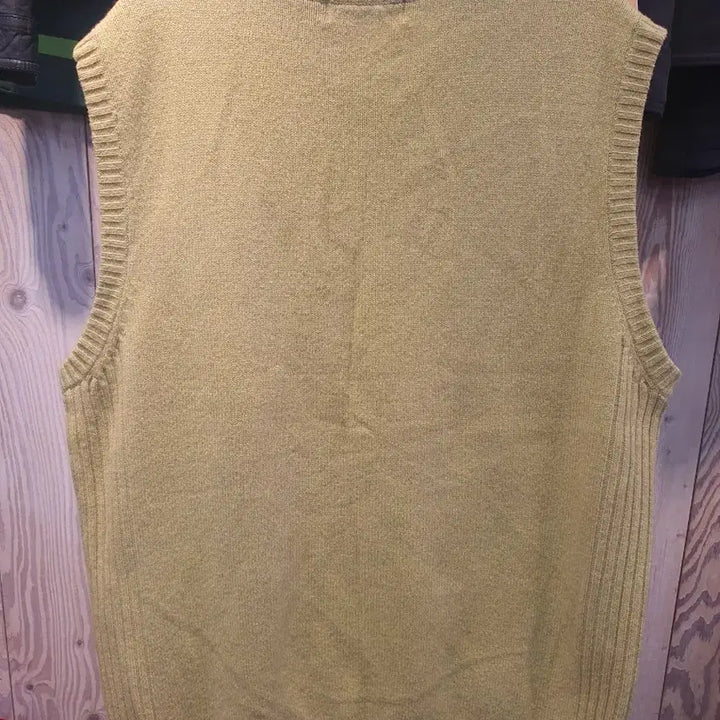 [BUNJANG] TOWNGENT Men's Wool Knit Vest (105) / 타운젠트(TOWNGENT) 정품 남성 반집업 울 니트 조끼 (105)