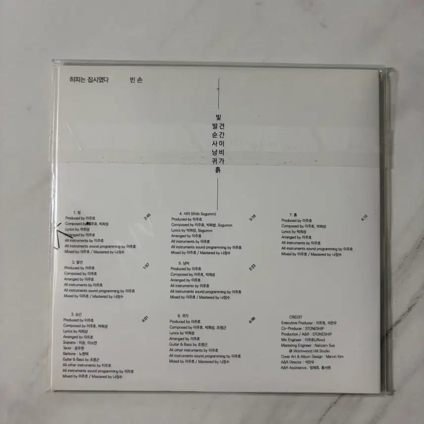 [BUNJANG] Heeppy Neun Jibssiyeotta Binson CD Sealed / 히피는 집시였다 - 빈손 - CD - 미개봉