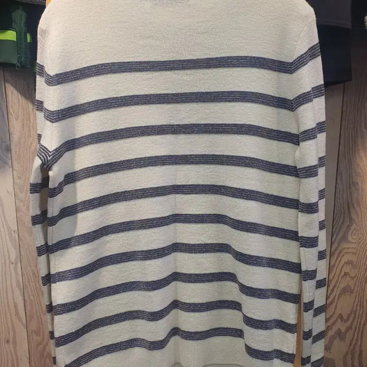 [BUNJANG] JILL by JILLSTUART Striped Glitter Knit Sweater / 질바이질스튜어트 정품 스트라이프 글리터 니트