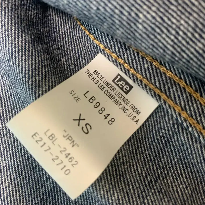 [BUNJANG] Lee 101J Riders Denim Jacket XS / Lee(리)  101J 라이더스 데님 재킷 XS