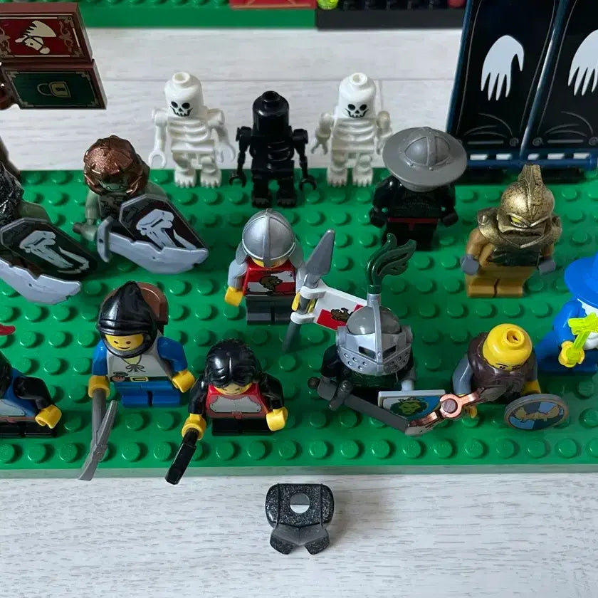 [BUNJANG] Lego Castle Minifigures Bundle Set / 레고 캐슬 미피 올드 기사 완무 법사 오크 해골 정리