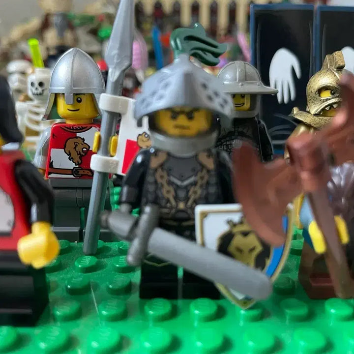 [BUNJANG] Lego Castle Minifigures Bundle Set / 레고 캐슬 미피 올드 기사 완무 법사 오크 해골 정리