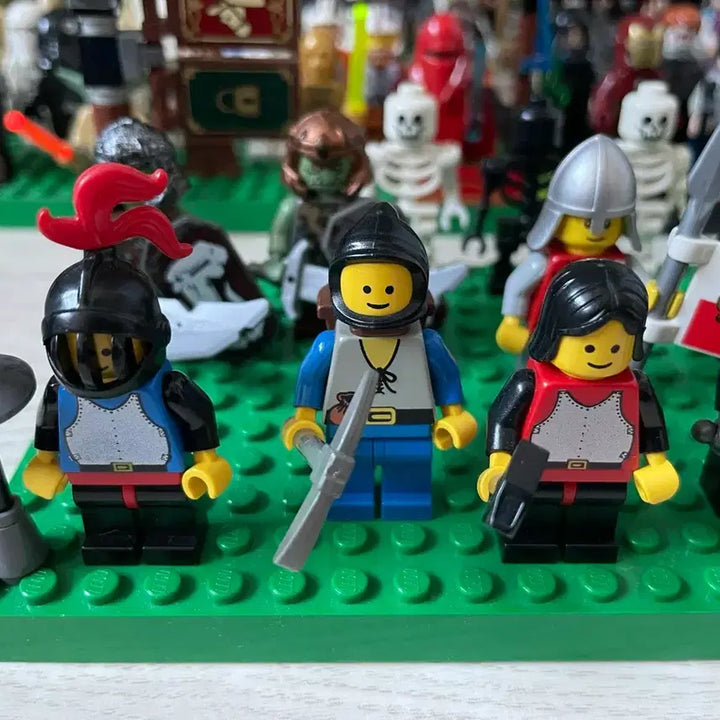 [BUNJANG] Lego Castle Minifigures Bundle Set / 레고 캐슬 미피 올드 기사 완무 법사 오크 해골 정리
