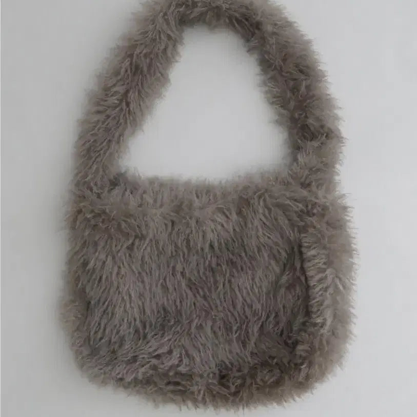 [SOLD OUT] 새상품) 아키텍트 자체제작 BAY FUR BAG #그레이
