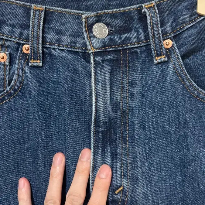 [BUNJANG] Levi's 505 Straight Fit Jeans / 리바이스505 허리:34 기장:32