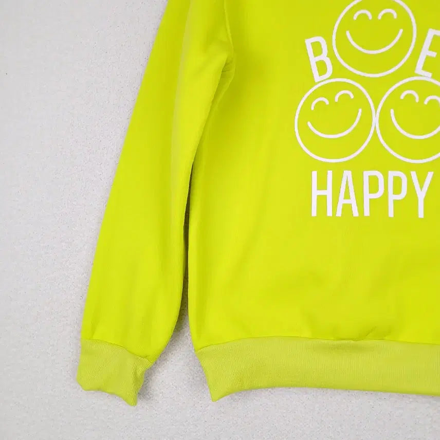 [BUNJANG] Women's Fleece Sweatshirt (Size 55-66) / 여성 기모 맨투맨 라임(55~66)