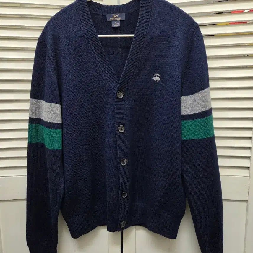 [BUNJANG] Brooks Brothers Merino Wool Knit Cardigan / 브룩스브라더스 메리노울 니트 가디건