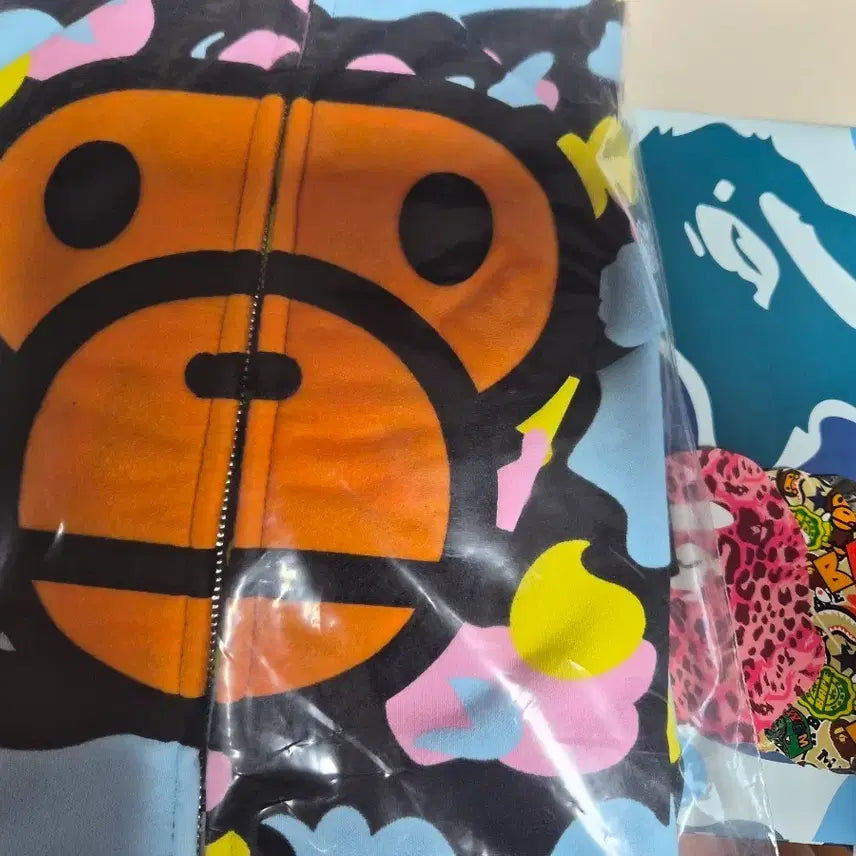 [BUNJANG] BAPE Multi Camo Milo Hoodie / 베이프 정품 M 멀티 카모 마일로 후드집업