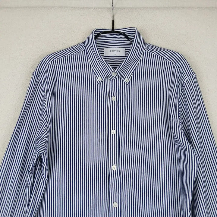 [BUNJANG] EDITION Stripe Shirt (105) / EDITION에디션 남성 스트라이프 셔츠 (105)